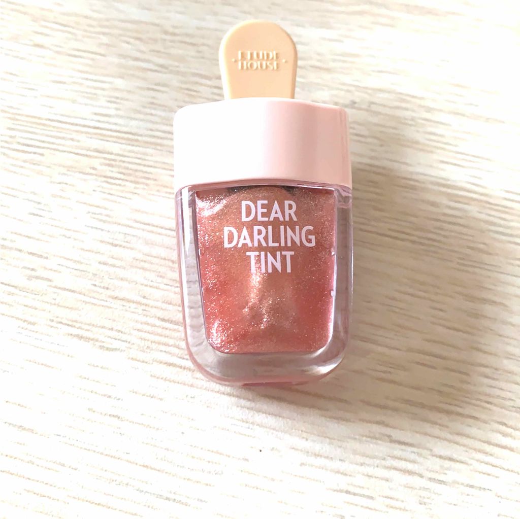 ディアダーリン ウォータージェルティント （アイスティント）/ETUDE/口紅を使ったクチコミ（1枚目）