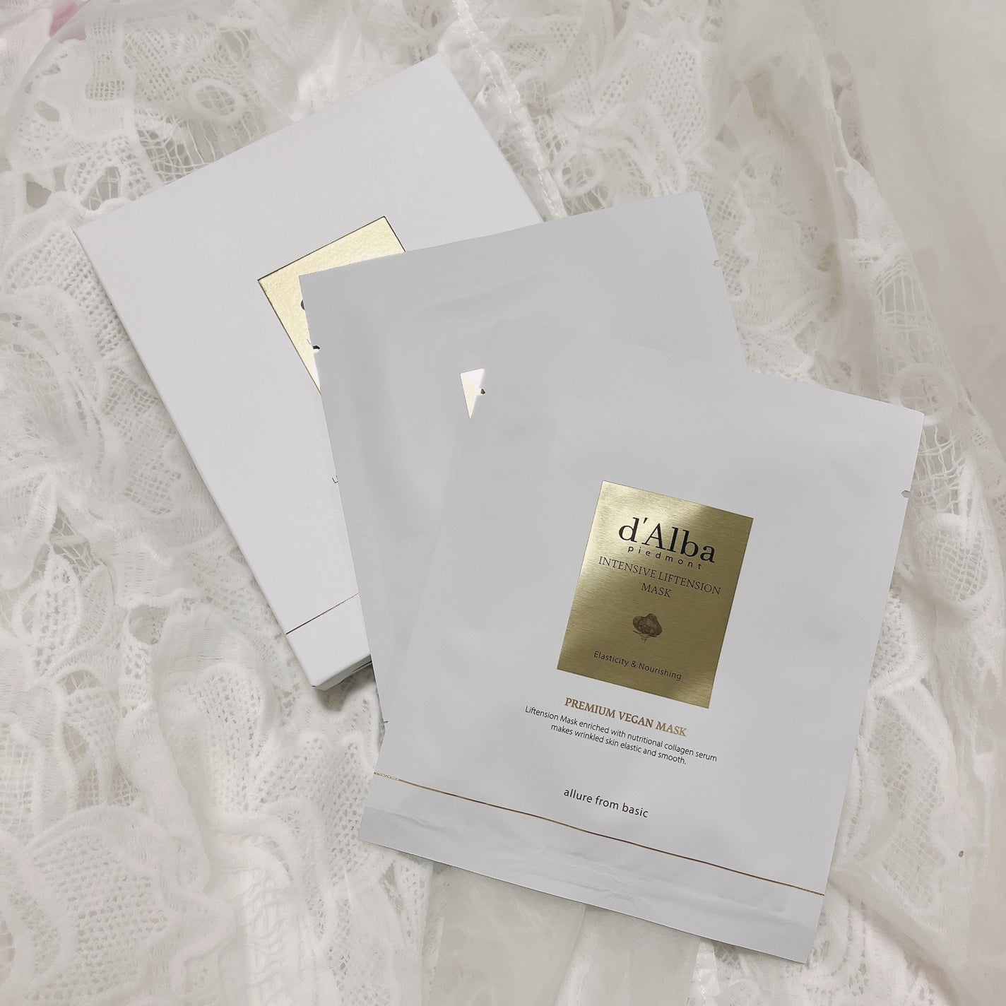 ホワイトトリュフダブルセラムアンドクリーム/ダルバ/フェイスクリームを使ったクチコミ(2枚目)