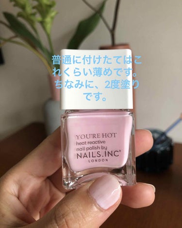 ホットオアノットネイルポリッシュデュオキット/nails inc./マニキュアを使ったクチコミ（2枚目）