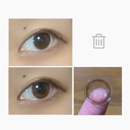 eye closet 1month ロゼベージュ/EYE CLOSET/1ヶ月(1MONTH)カラコンを使ったクチコミ(2枚目)