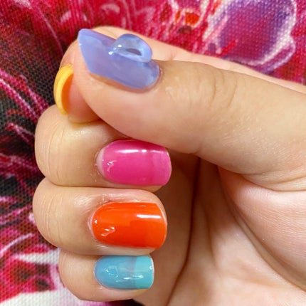 セミキュアジェルネイル(ハンド) NP-143 N Jelly-pop (Popping candy)/ohora/ネイルシールの画像