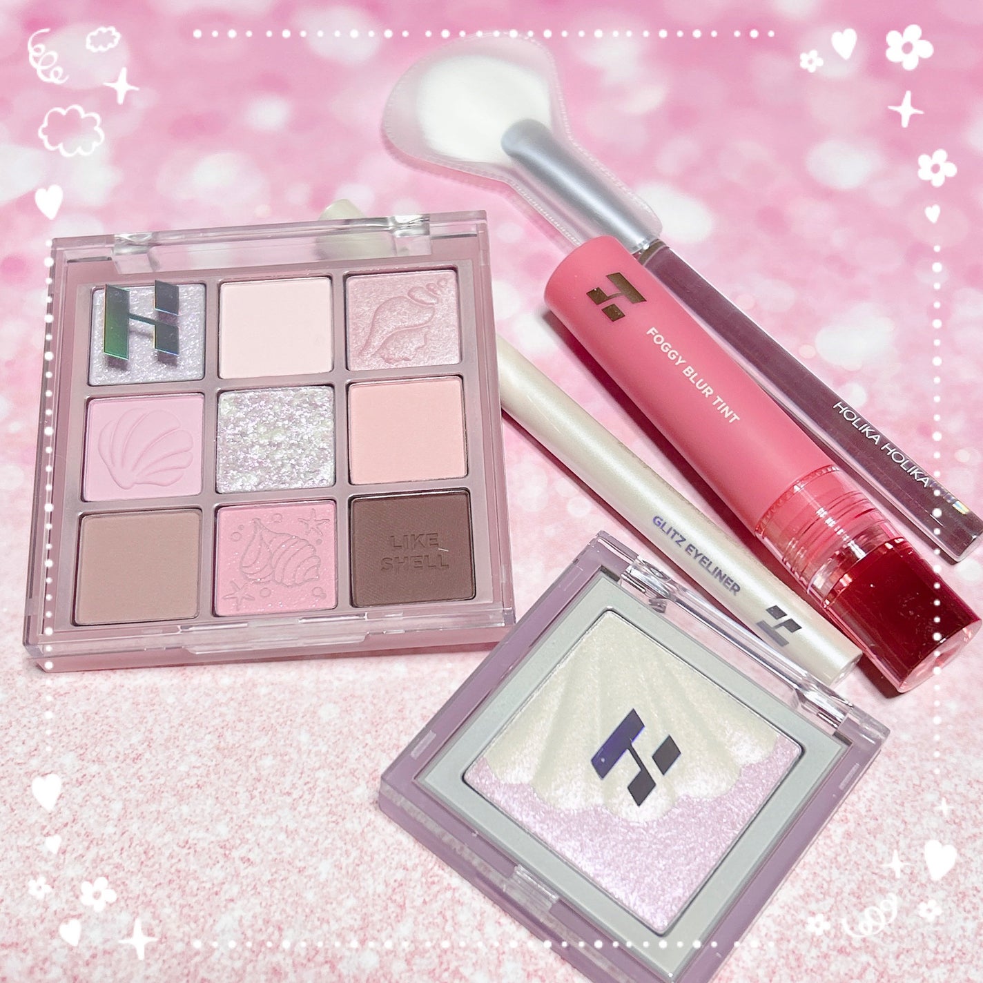 マイフェイブムードアイパレット 9カラー/HOLIKA HOLIKA/アイシャドウパレットを使ったクチコミ(2枚目)