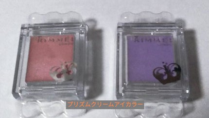 プリズム クリームアイカラー 014 コーラルピンク/リンメル ロンドン/ジェル・クリームアイシャドウを使ったクチコミ(1枚目)