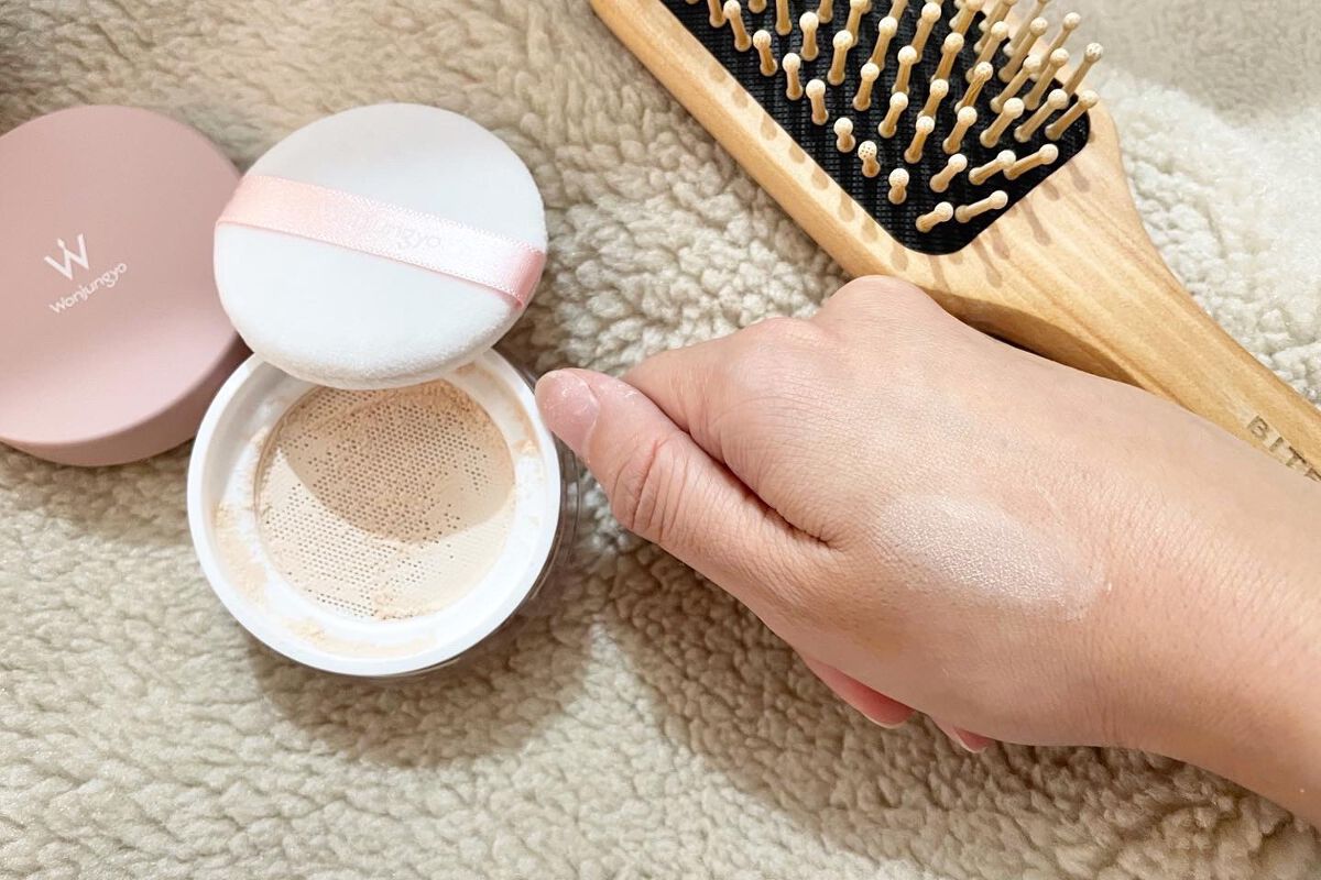 ウォンジョンヨ フィクシングブラーパウダー N/Wonjungyo/ルースパウダーを使ったクチコミ(4枚目)