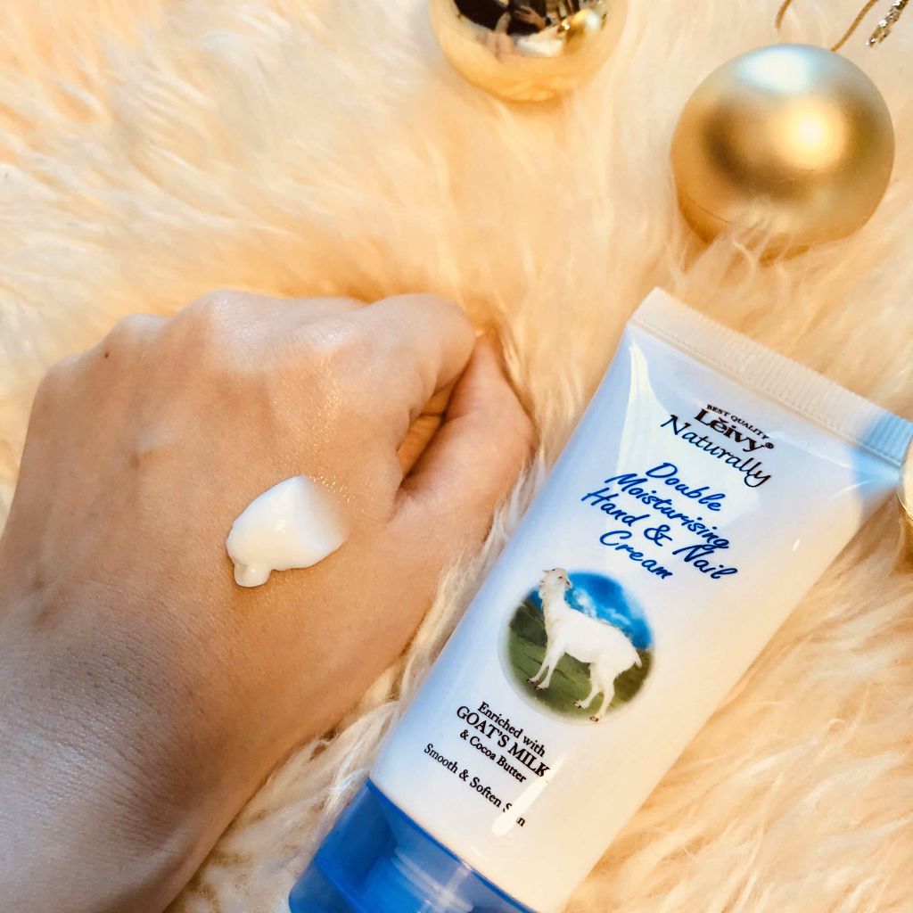 レイヴィー ハンド&ネイルクリームゴートミルク/Leivy/ハンドクリームを使ったクチコミ(2枚目)