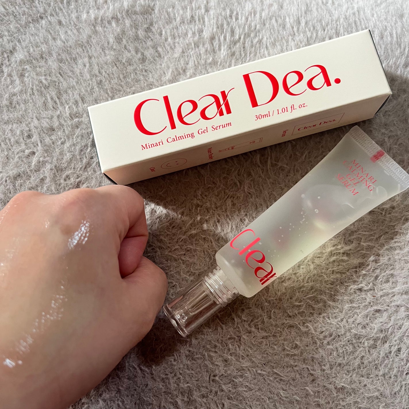 セリディープクール スージングクリーム/ClearDea./フェイスクリームを使ったクチコミ(3枚目)