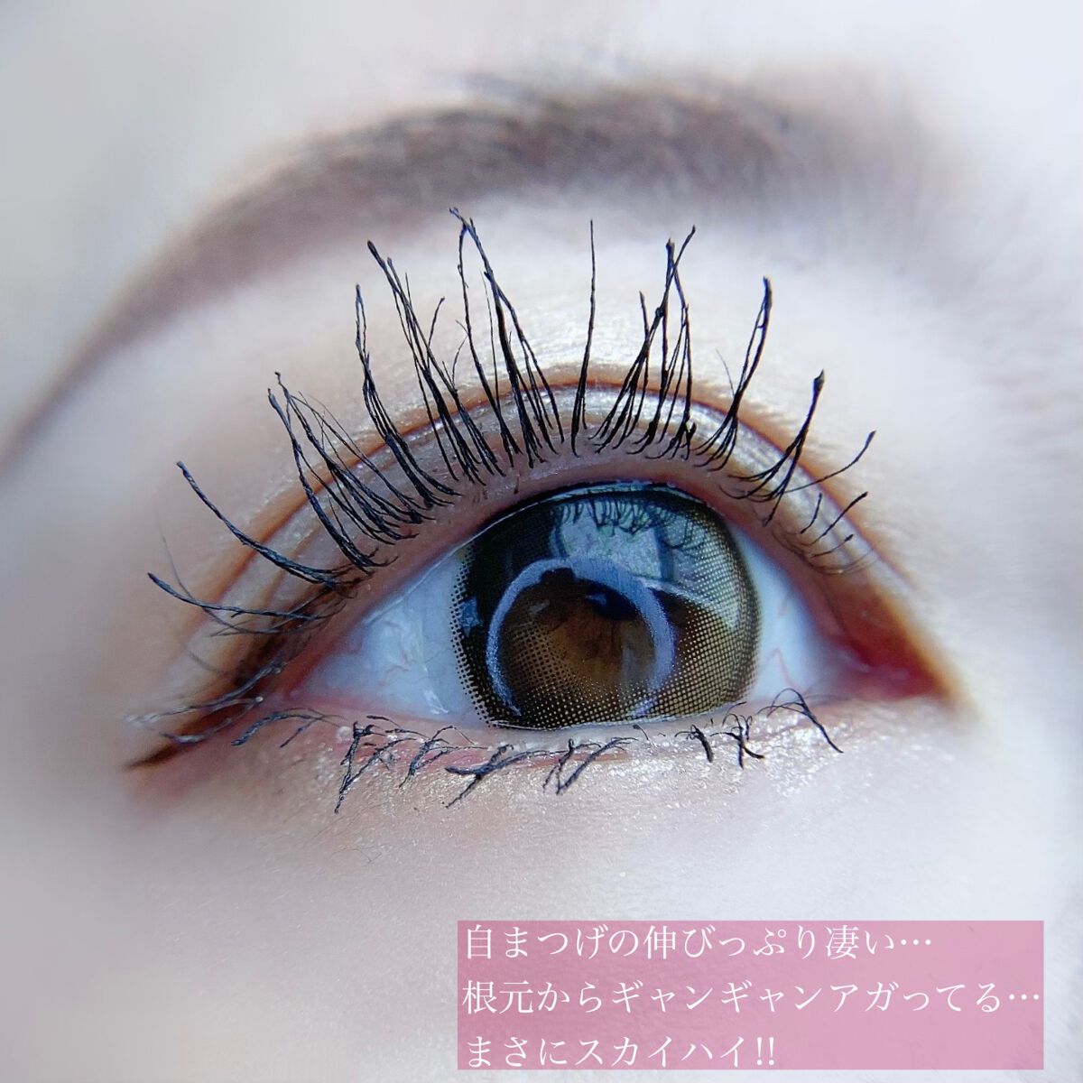 スカイハイ/MAYBELLINE NEW YORK/マスカラを使ったクチコミ（3枚目）