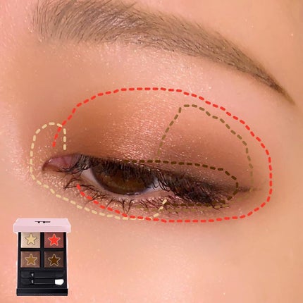 アイ カラー クォード/TOM FORD BEAUTY/アイシャドウパレットを使ったクチコミ(6枚目)