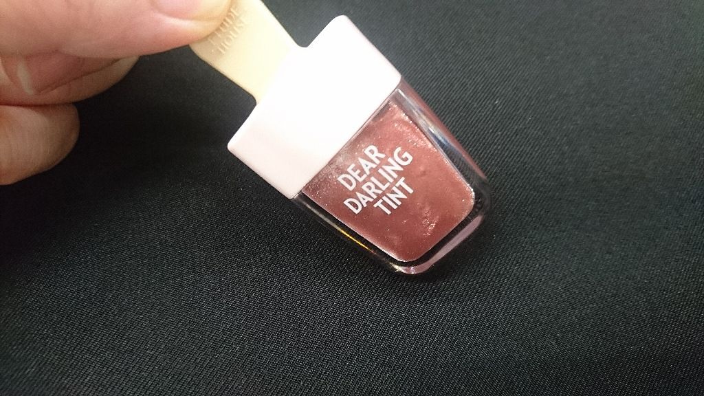 ディアダーリン ウォータージェルティント （アイスティント）/ETUDE/口紅を使ったクチコミ（3枚目）