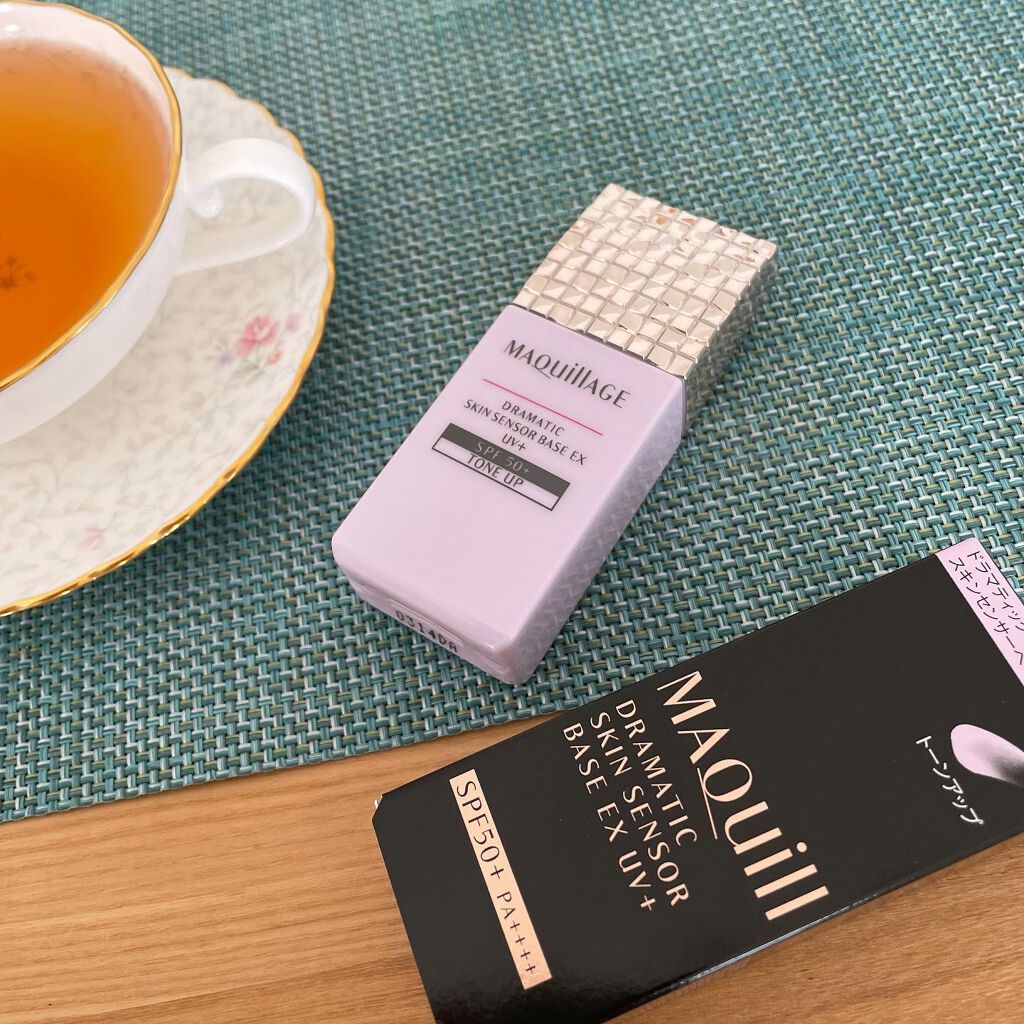 ドラマティックスキンセンサーベース EX UV+/マキアージュ/化粧下地を使ったクチコミ（1枚目）