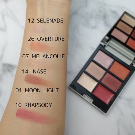 MY MIXED PALETTE 6色カスタムパレット/MN/マルチパレットを使ったクチコミ(5枚目)