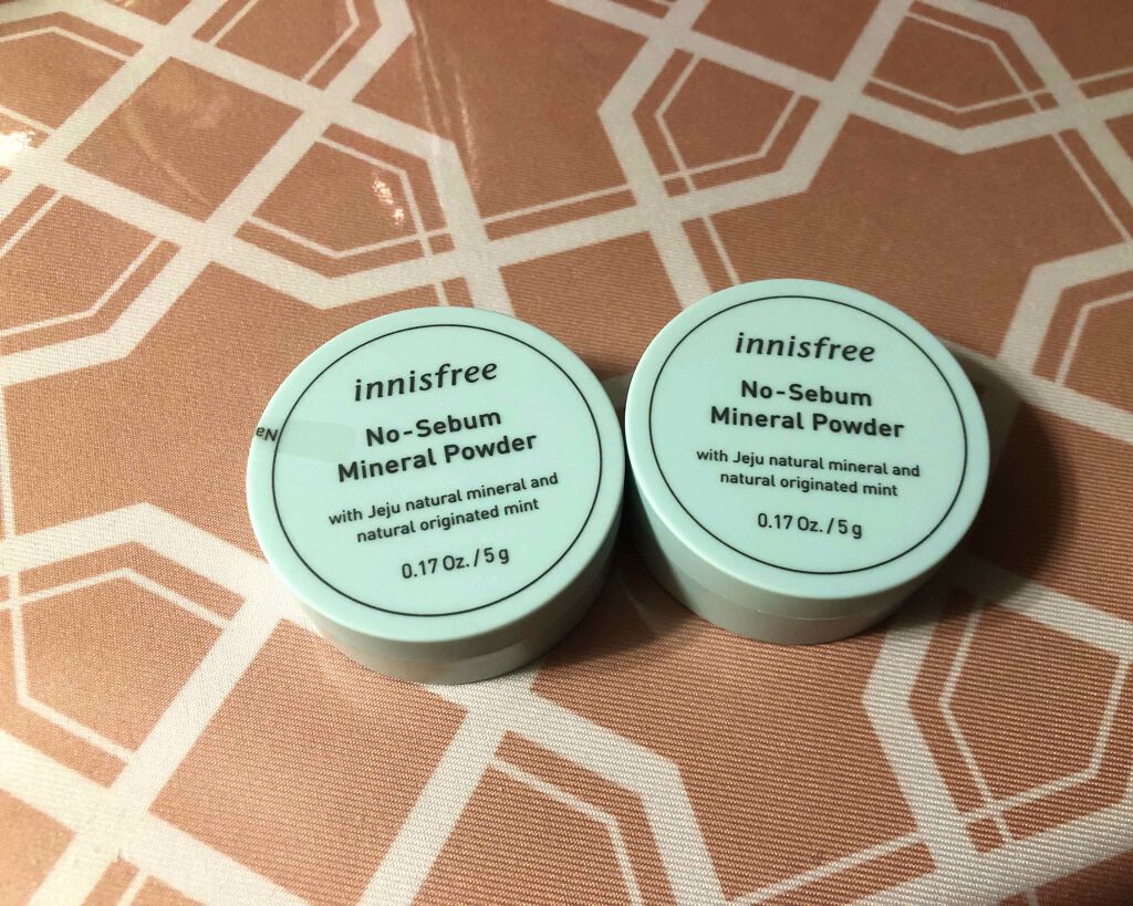 ノーセバム ミネラルパウダー/innisfree/ルースパウダーを使ったクチコミ（1枚目）