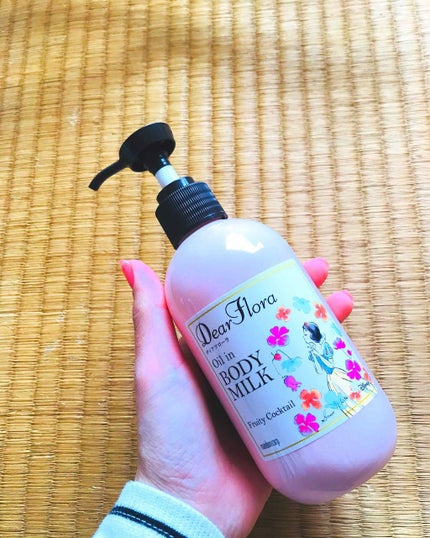 ディアフローラ オイルイン ボディミルク フルーティカクテル/マンダム/ボディミルクを使ったクチコミ(1枚目)