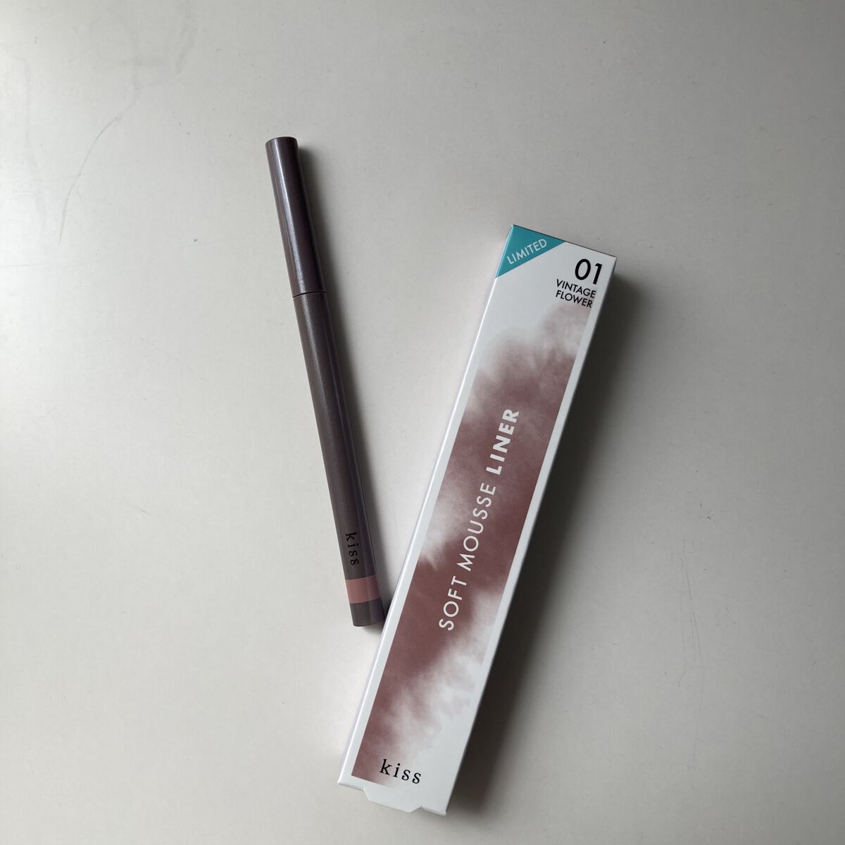 ソフトムースライナー 02 チェリーボンボン/KiSS/ペンシルアイライナーを使ったクチコミ（3枚目）