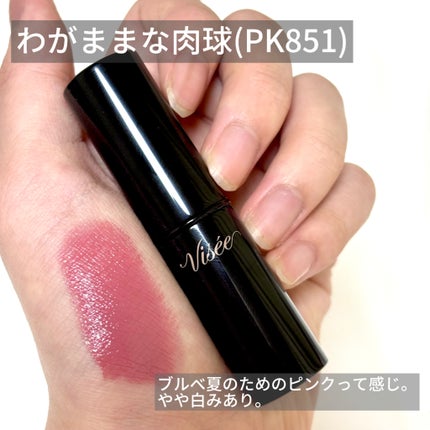 ネンマクフェイク ルージュ/Visée/口紅を使ったクチコミ(3枚目)