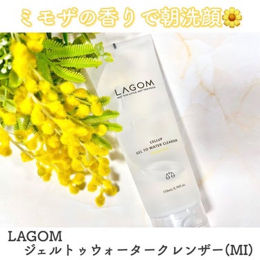 ジェルトゥウォーター クレンザー (MI)/LAGOM /クレンジングジェルを使ったクチコミ（4枚目）