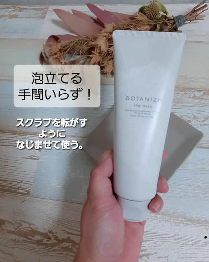 クレイウォッシュ/ボタニズム /洗顔フォームを使ったクチコミ(1枚目)