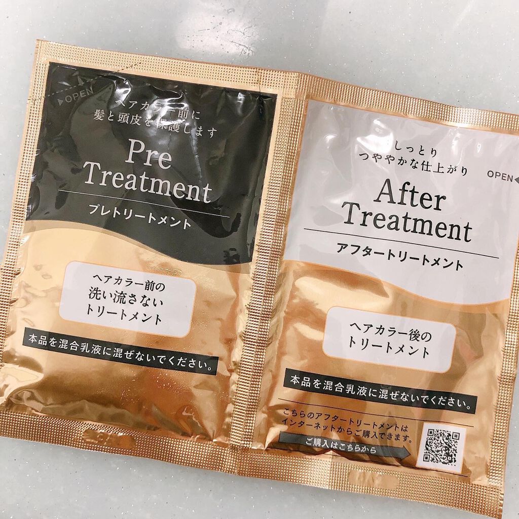 クリアリーカラー (白髪用) /クレオディーテ/ヘアカラーを使ったクチコミ（3枚目）