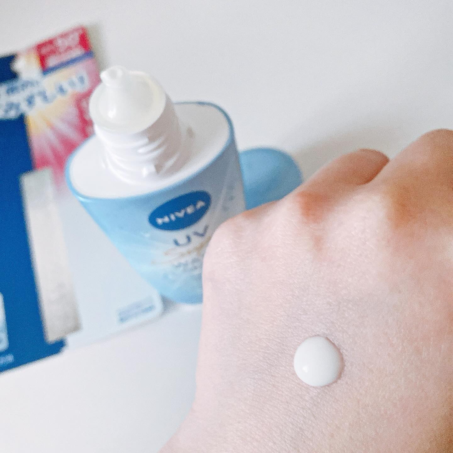 ニベアUV ウォータージェルEX/ニベア/日焼け止めジェルを使ったクチコミ（2枚目）