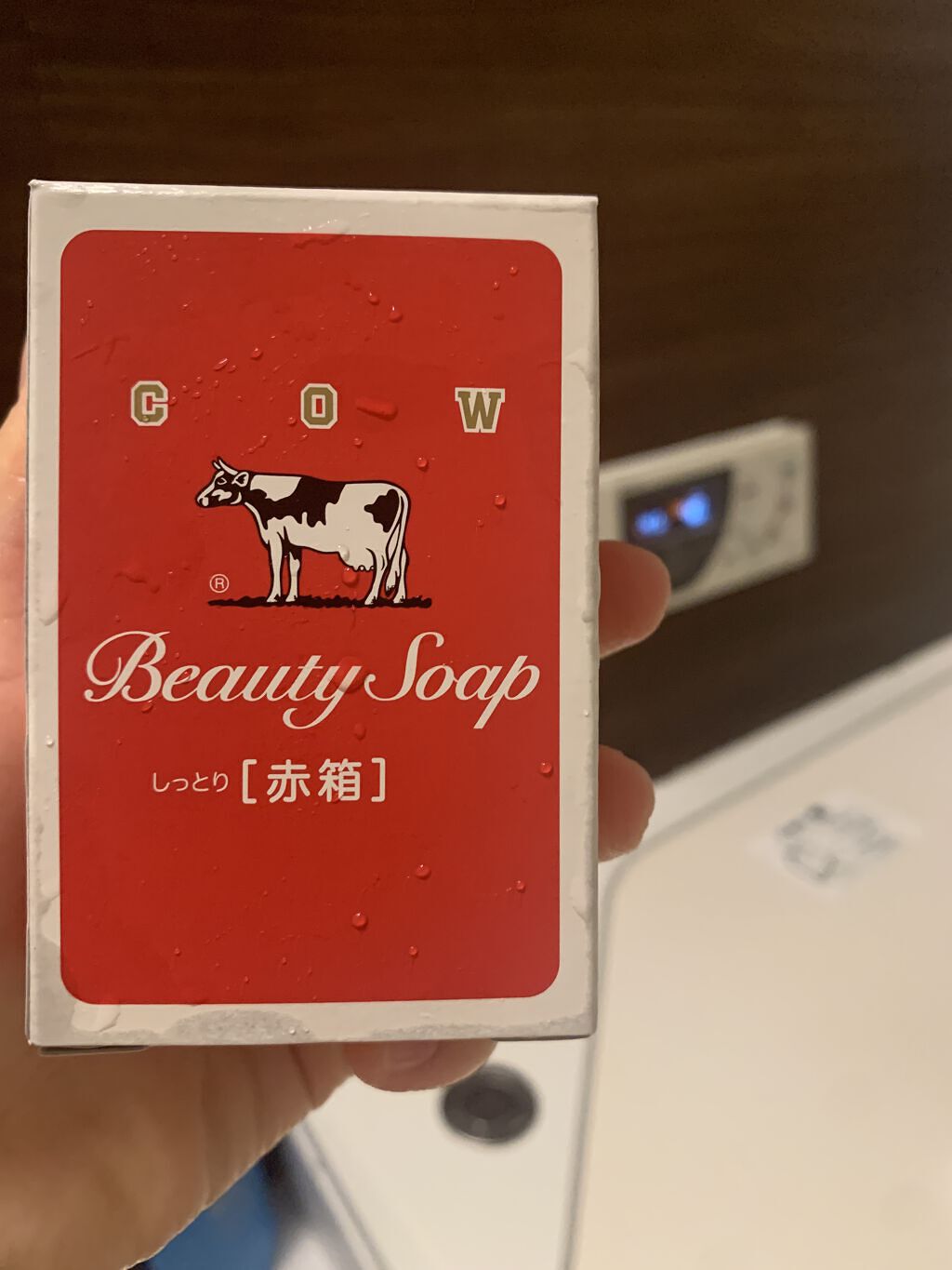赤箱 (しっとり)/カウブランド/洗顔石鹸を使ったクチコミ（1枚目）