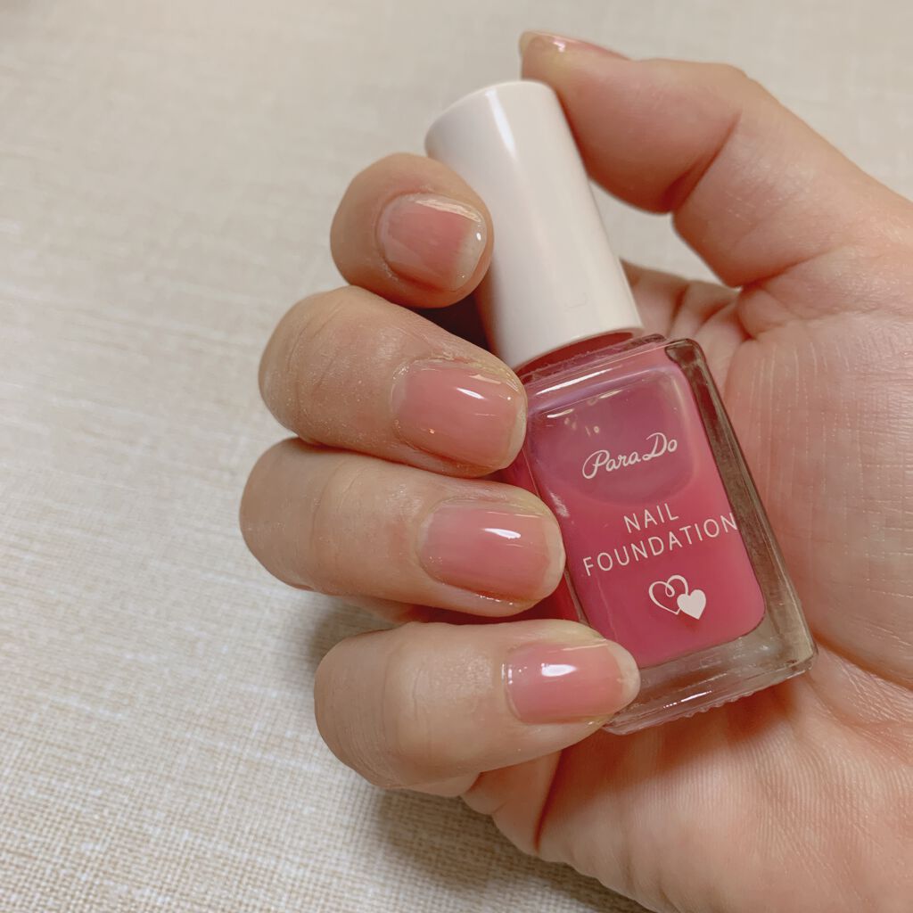 ネイルファンデーション/パラドゥ/マニキュアを使ったクチコミ(1枚目)