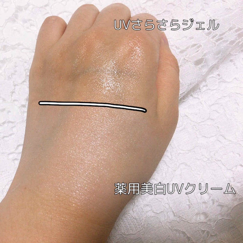 UVさらさらジェル/紫外線予報/日焼け止めジェルを使ったクチコミ（3枚目）