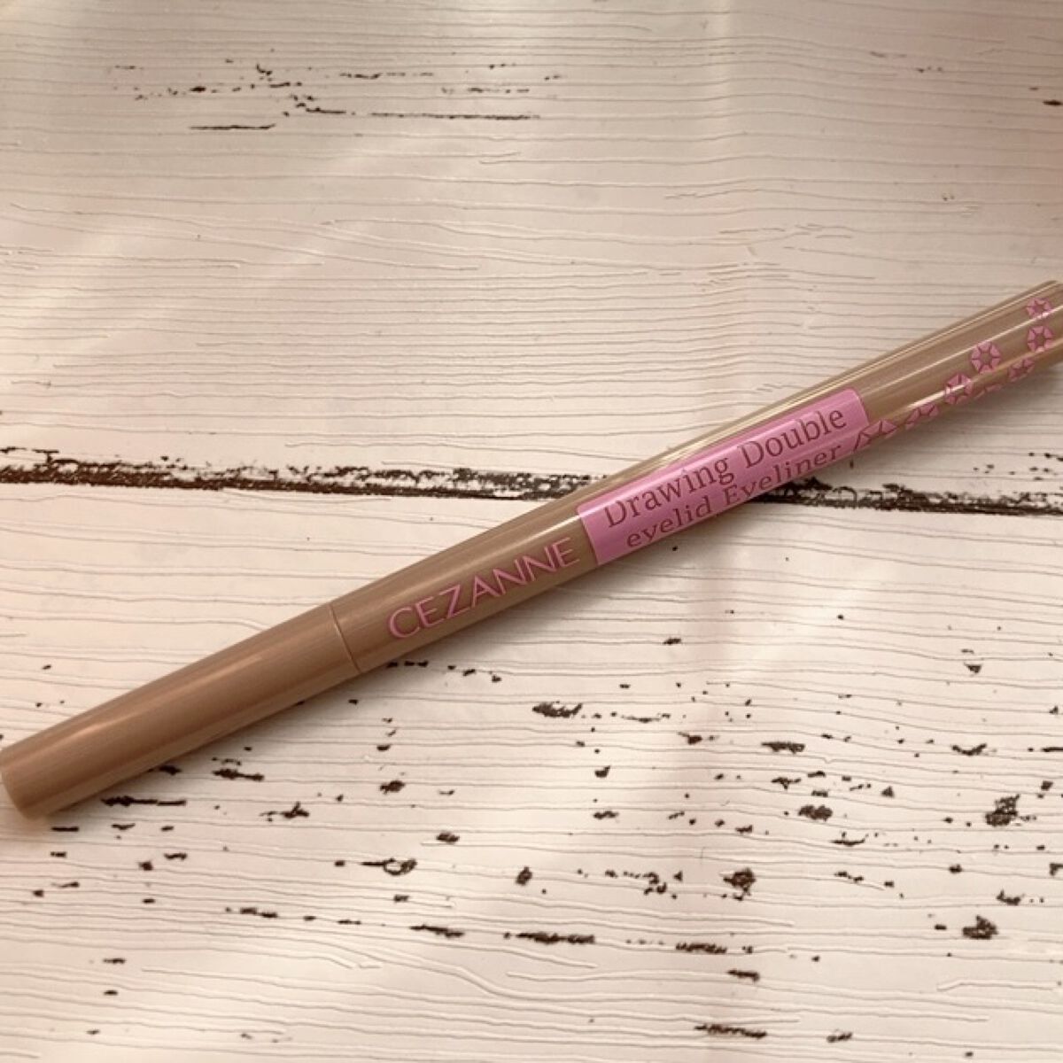描くふたえアイライナー/CEZANNE/リキッドアイライナーを使ったクチコミ（1枚目）