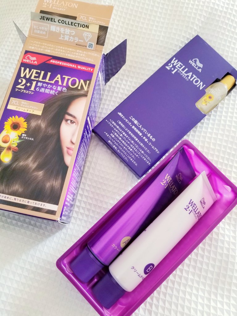 ウエラトーン ツープラスワン クリームタイプ/ウエラ/ヘアカラーを使ったクチコミ（2枚目）