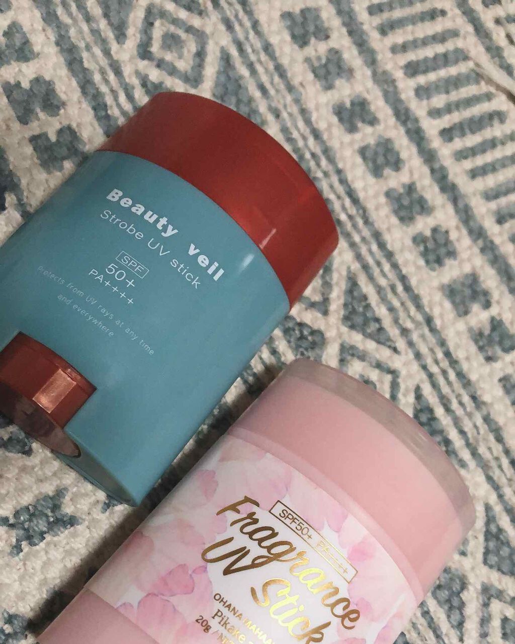 フレグランスUVスティック ピカケアウリィ〈日やけ止めスティック〉/OHANA MAHAALO/日焼け止めスティックを使ったクチコミ（1枚目）