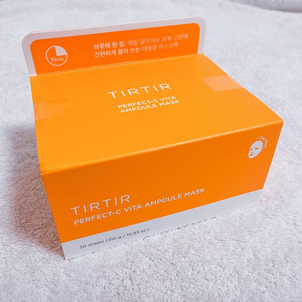 パーフェクトシービタアンプルマスク/TIRTIR(ティルティル)/シートマスク・パックを使ったクチコミ(1枚目)