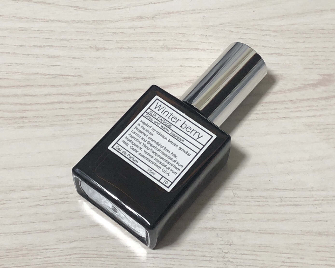 オードパルファム　#10 Winter berry 〔ウィンター ベリー〕/AUX PARADIS/香水(レディース)を使ったクチコミ（1枚目）