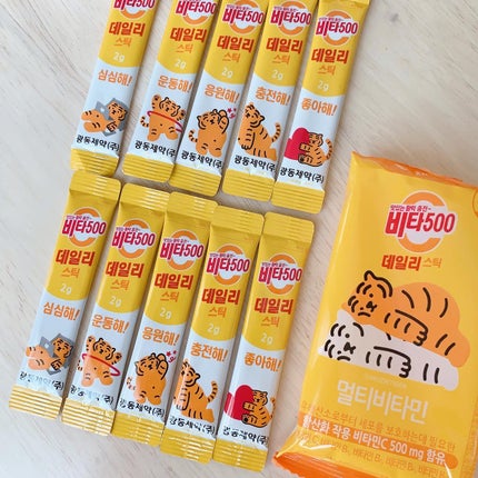 Kwangdong ビタ500デイリースティック/Kwangdong/美容サプリメントを使ったクチコミ(3枚目)