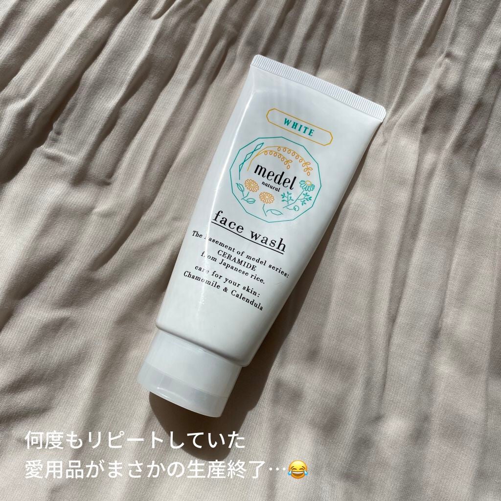 ホワイトフェイスウォッシュ ワイルドローズアロマ/medel natural(メデル ナチュラル)/洗顔フォームを使ったクチコミ(1枚目)