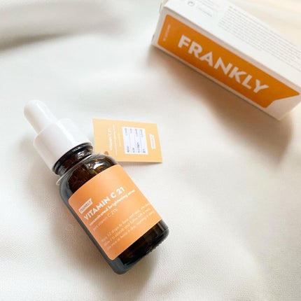 ビタミンC21セラム/Frankly/美容液を使ったクチコミ(1枚目)