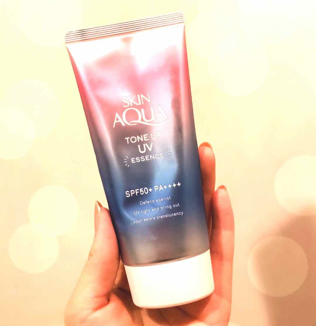 スキンアクア トーンアップUVエッセンス/スキンアクア/日焼け止めクリームを使ったクチコミ（1枚目）