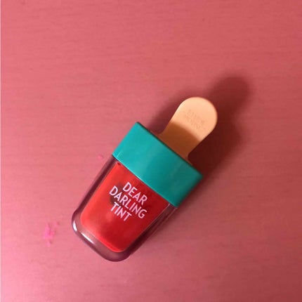 ディアダーリン ウォータージェルティント (アイスティント)/ETUDE/口紅を使ったクチコミ(1枚目)