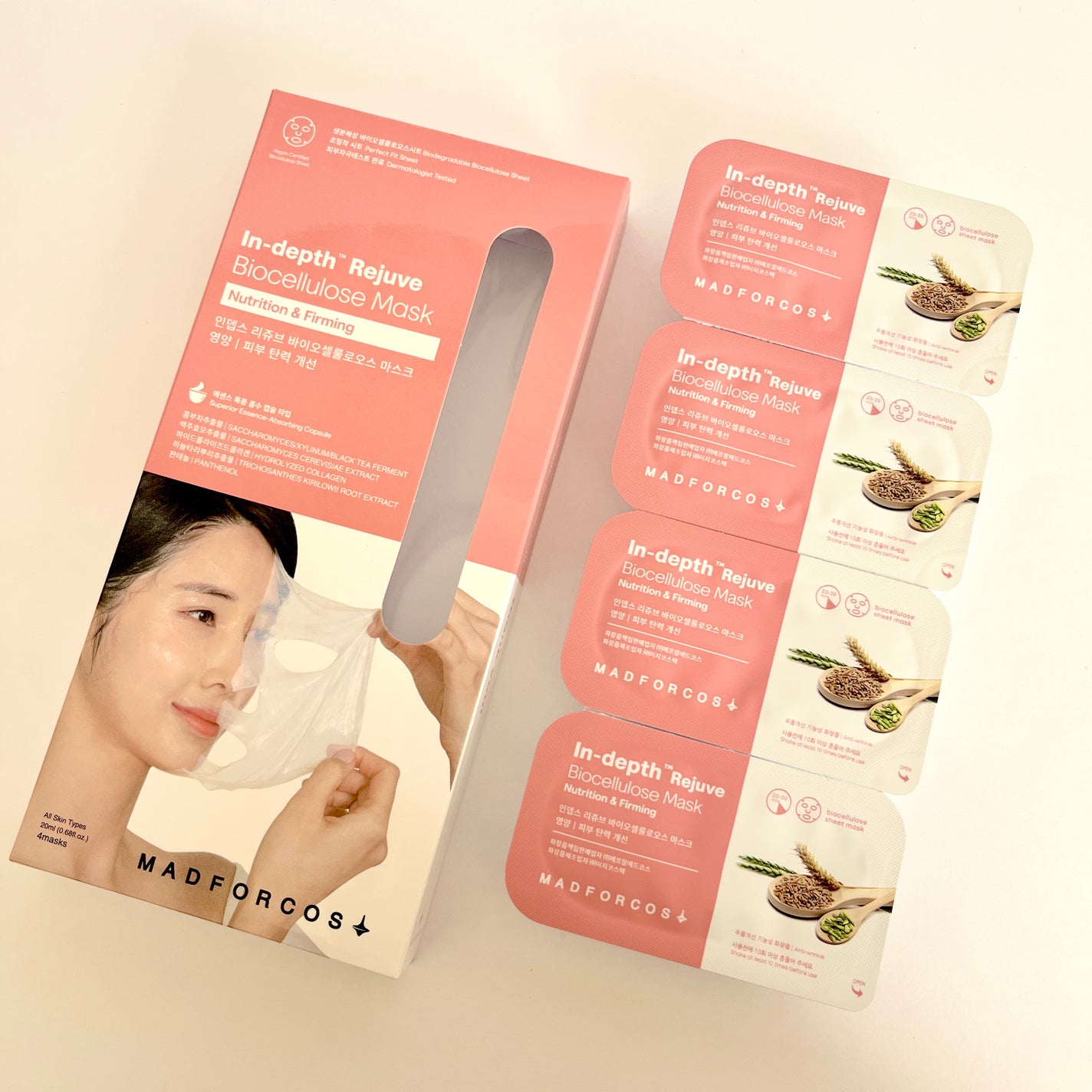 インデップス™リジュブバイオセルロースマスク/MADFORCOS/シートマスク・パックを使ったクチコミ(1枚目)