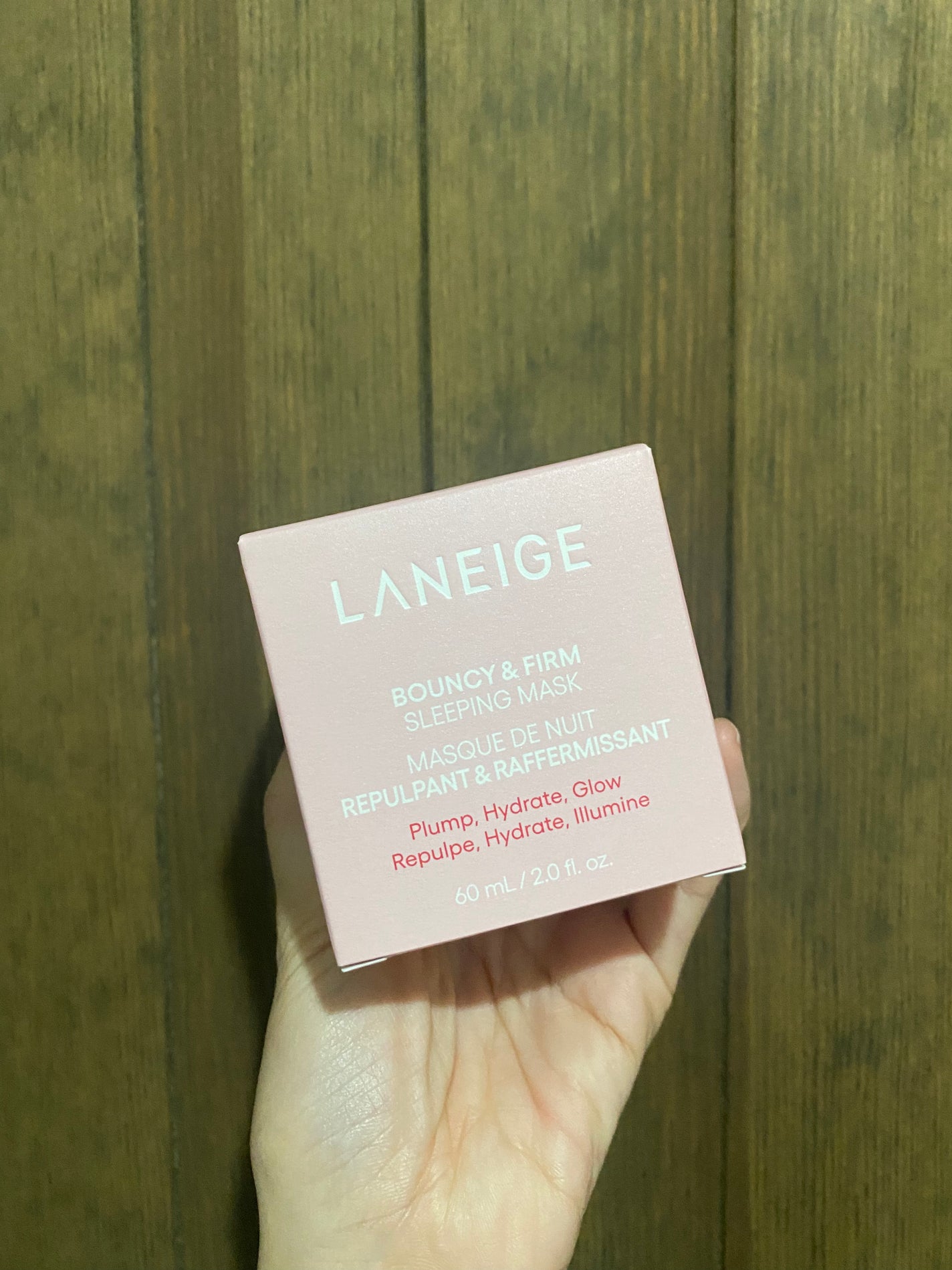 バウンシースリーピングマスク/LANEIGE/フェイスクリームを使ったクチコミ(2枚目)