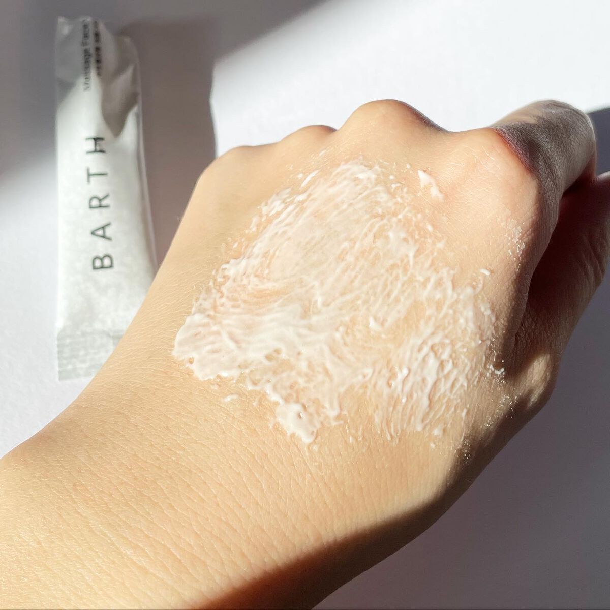Massage Face Wash 中性重炭酸洗顔パウダー/BARTH/洗顔パウダーを使ったクチコミ(4枚目)