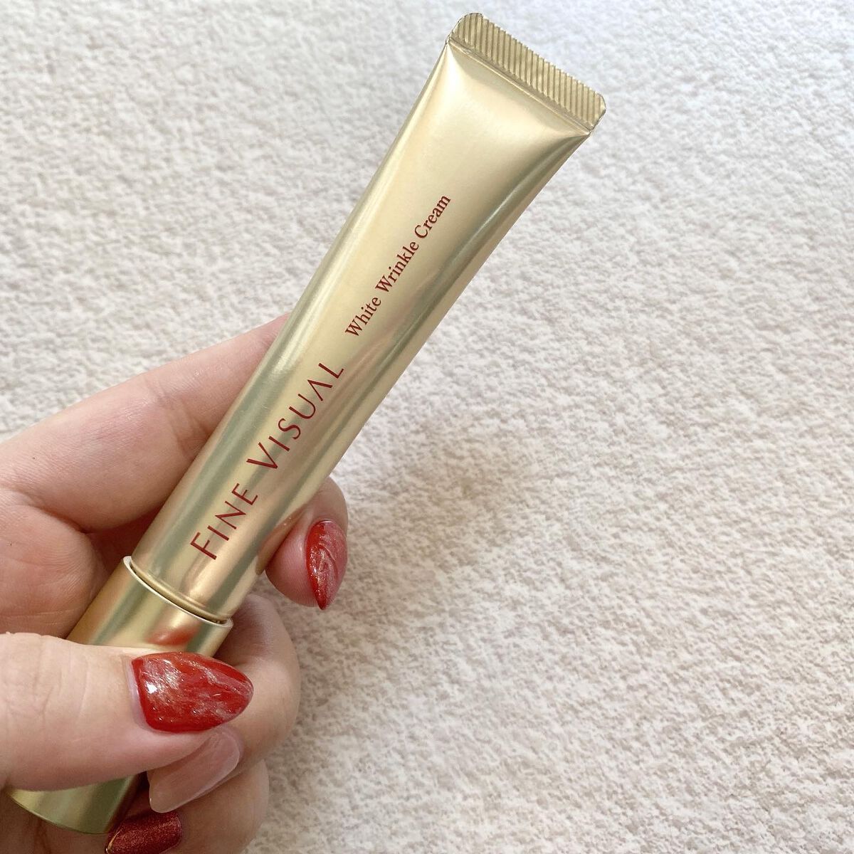 ファインビジュアル ホワイトリンクルクリーム /フェヴリナ/フェイスクリームを使ったクチコミ(5枚目)
