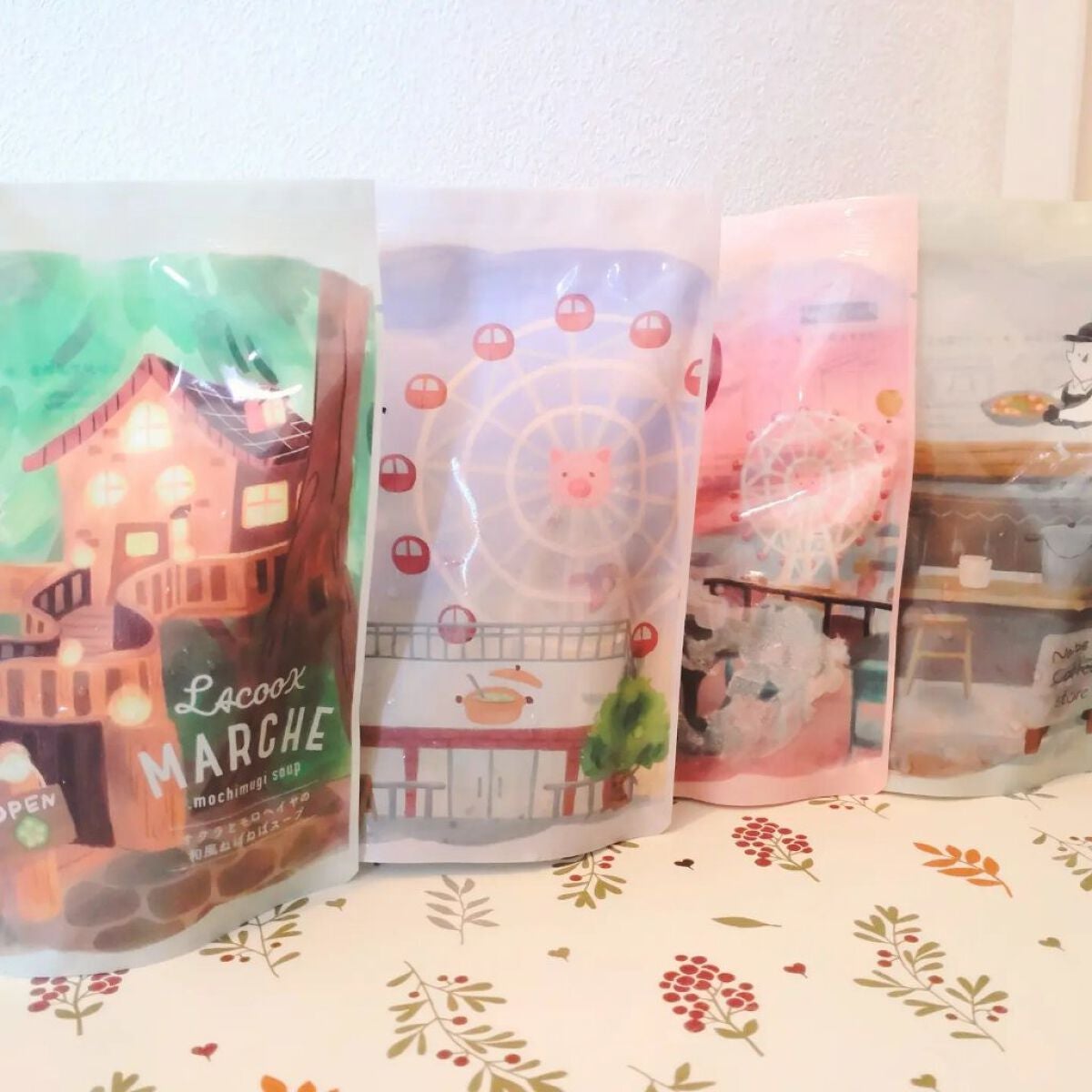 もち麦スープ/ラコックマルシェ/低糖質食品を使ったクチコミ(3枚目)