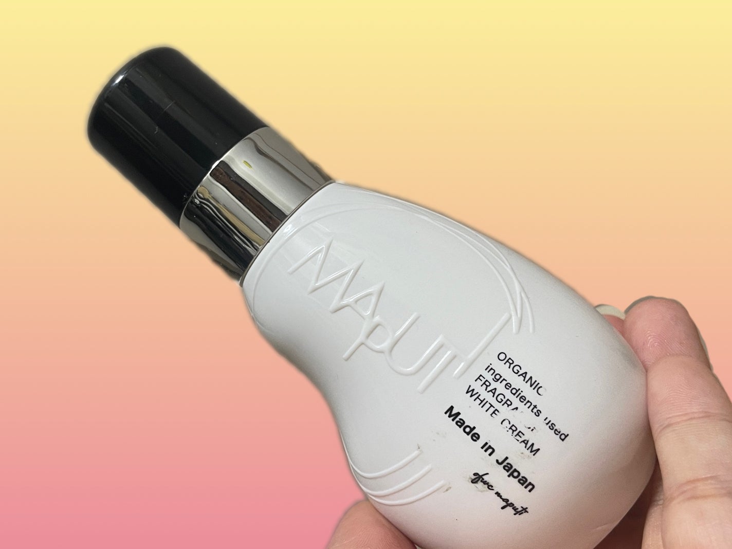 オーガニックフレグランスホワイトクリーム/MAPUTI/デリケートゾーンケアを使ったクチコミ(1枚目)
