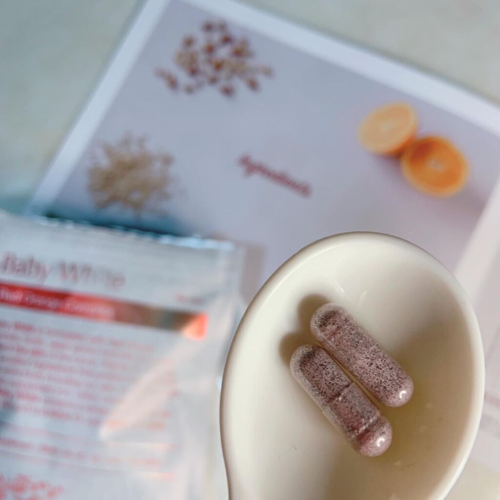 Baby White 60粒/renaTerra/美容サプリメントを使ったクチコミ（3枚目）