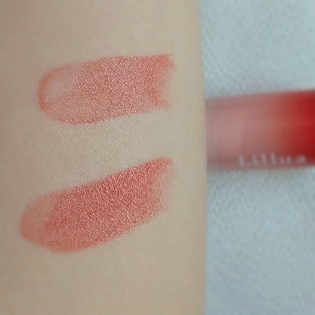 オイルリッチティント/Lillua/リップティントを使ったクチコミ（3枚目）