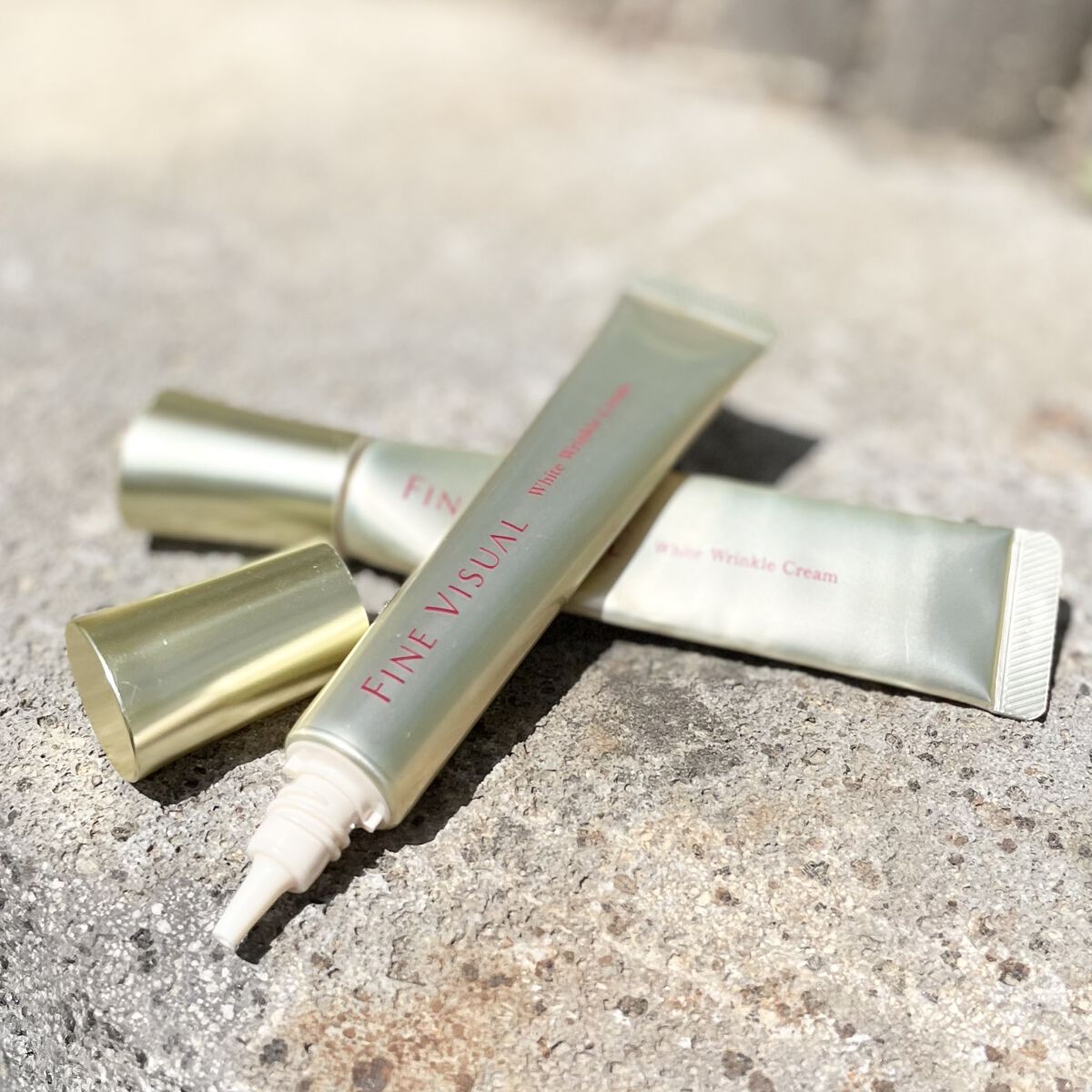 ホワイトリンクルクリーム/FINE VISUAL/フェイスクリームを使ったクチコミ（1枚目）