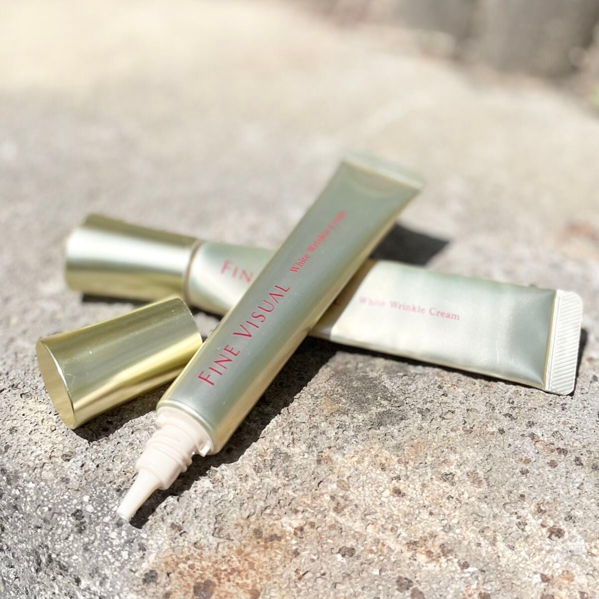 ファインビジュアル ホワイトリンクルクリーム /フェヴリナ/フェイスクリームを使ったクチコミ(1枚目)