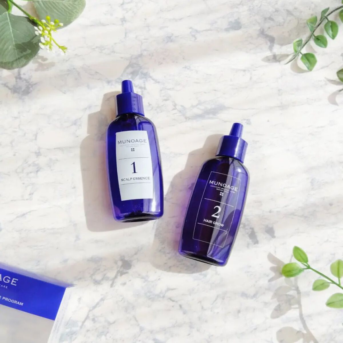 Wアプローチヘアプログラム/MUNOAGE(ミューノアージュ)/頭皮ローションを使ったクチコミ（1枚目）