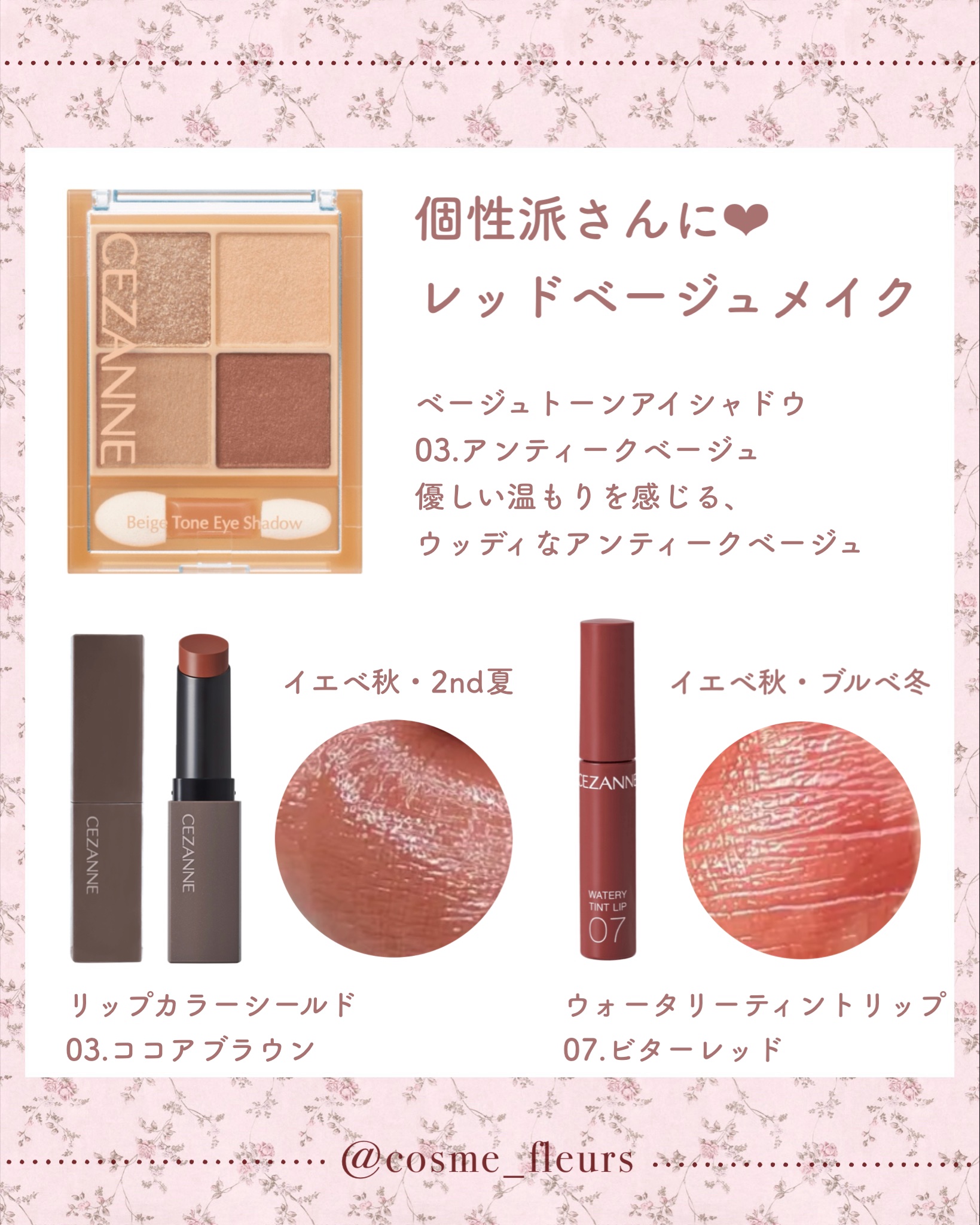 ウォータリーティントリップ｜CEZANNE他、2商品を使った口コミ - 𓊆ㅤ