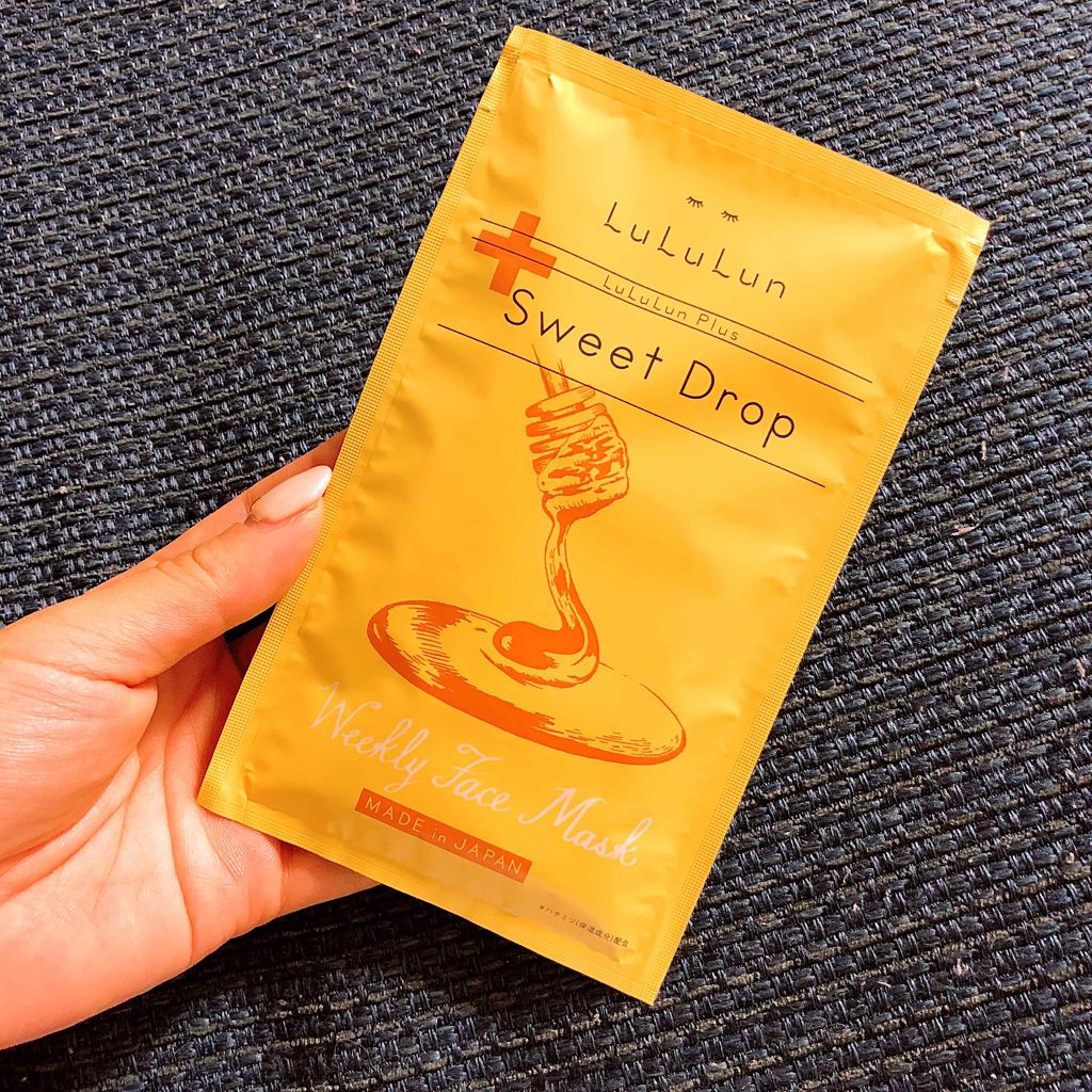ルルルンプラス スウィートドロップ/ルルルン/シートマスク・パックを使ったクチコミ（1枚目）