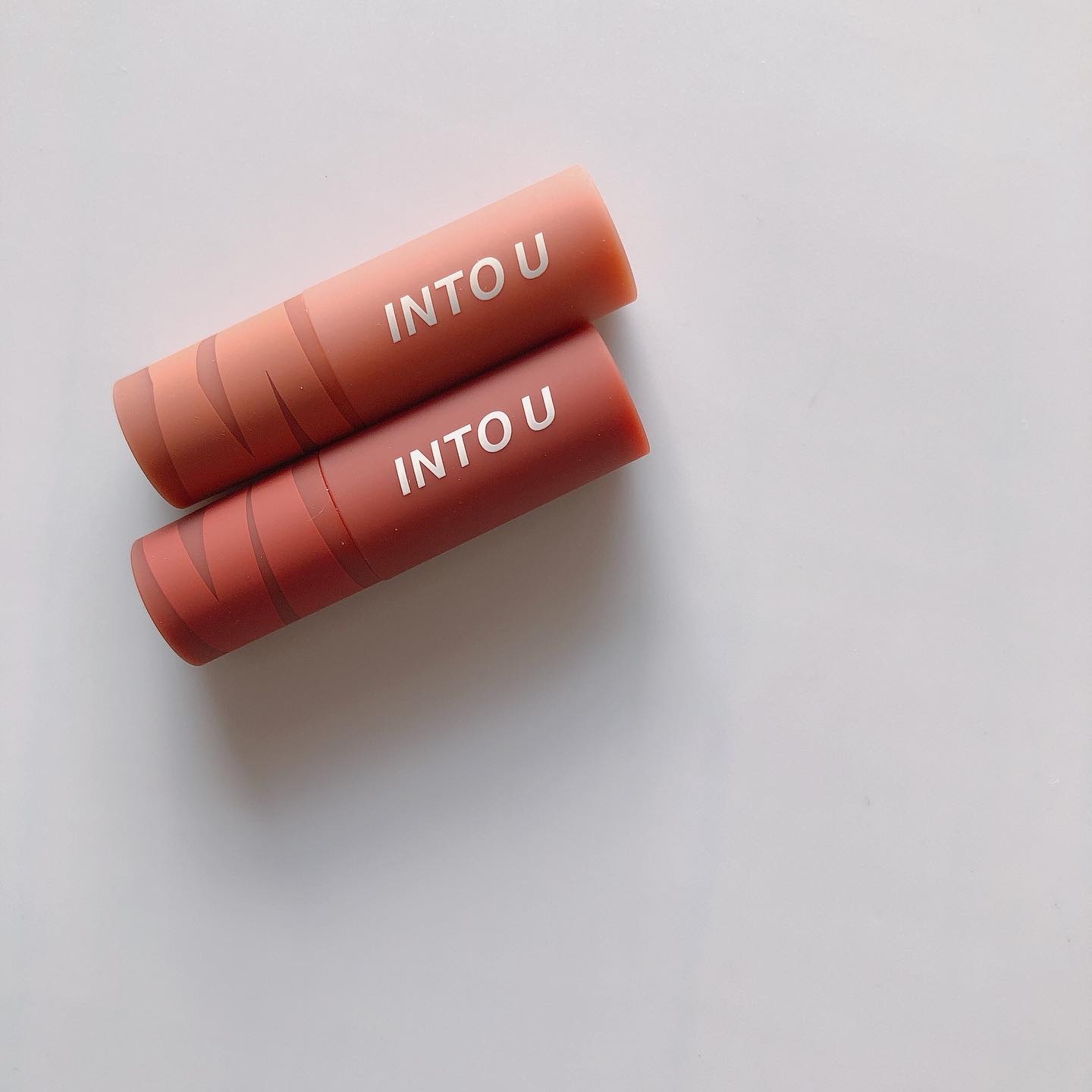 スーパーマットリップ＆チークマッドミニセット/INTO U/メイクアップキットを使ったクチコミ（2枚目）